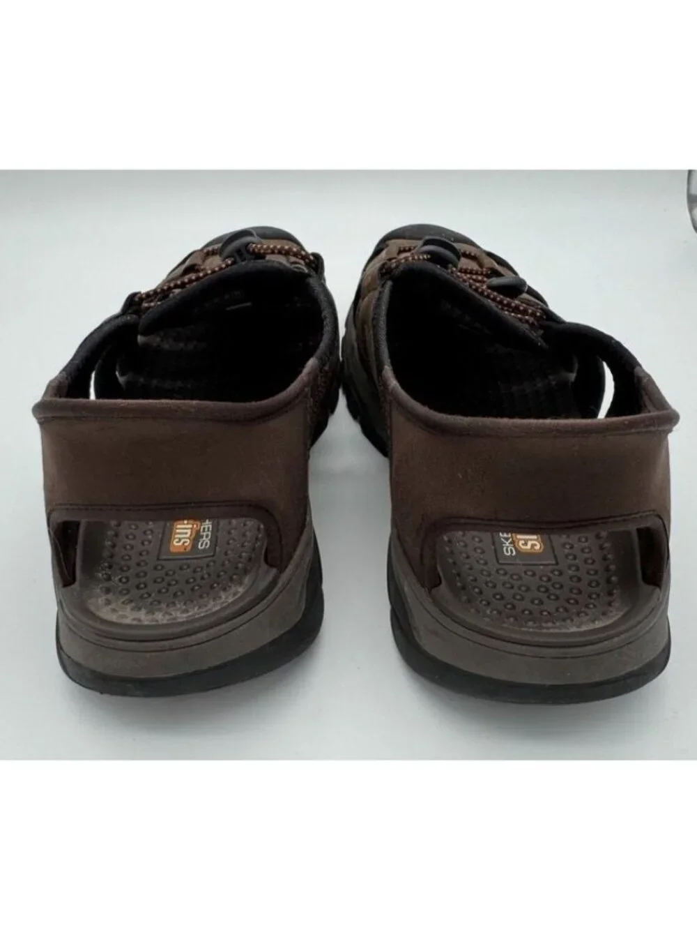 Skechers Slip Ins RF Tresmen Norvick Fisherman Sandals Brown 205187 Mens Size 11